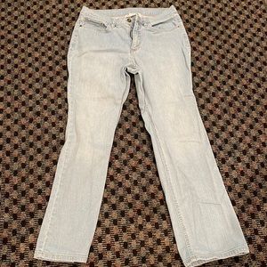 Light Blue straight leg jeans